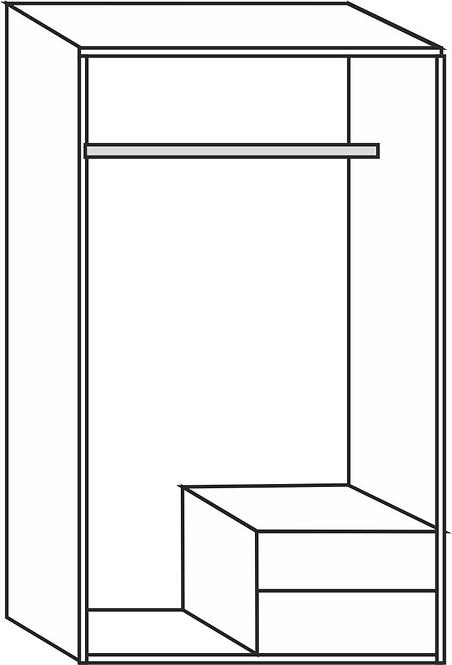 Schrank Taro III 100cm Eiche Sonoma