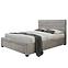 Bett Kayleon 160 beige/Nuss