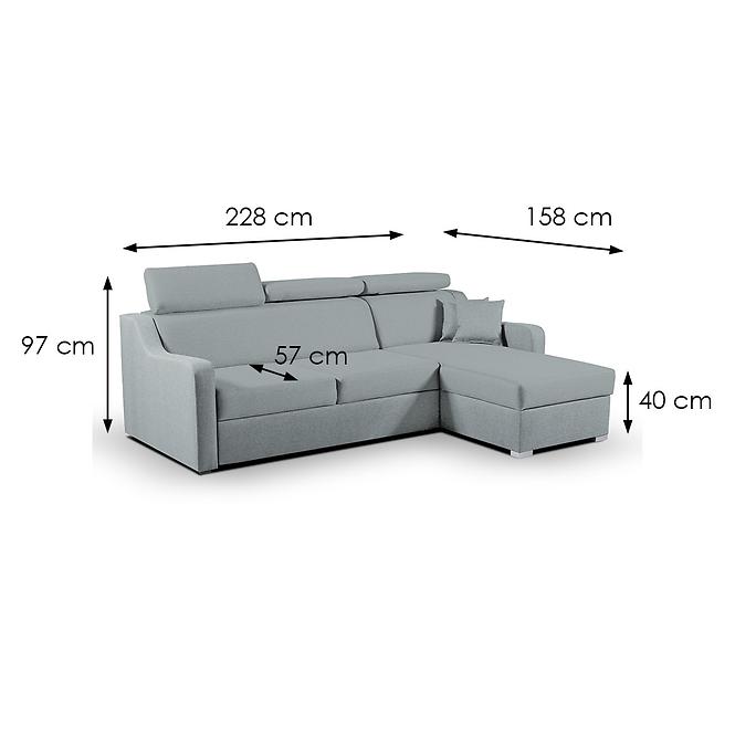 Ecksofa MELFI Malmo 72