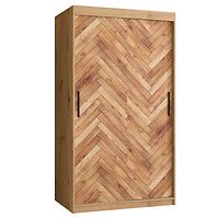 Schrank HERRINGBONE 1 100 Eiche artisan/Fischgrät