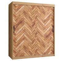 Schrank HERRINGBONE 1 150 Eiche artisan/Fischgrät