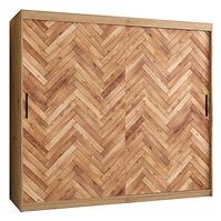 Schrank HERRINGBONE 1 200 Eiche artisan/Fischgrät