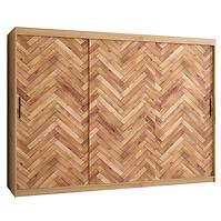 Schrank HERRINGBONE 1 250 Eiche artisan/Fischgrät