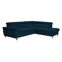 Ecksofa Lugano 2F-OTM/BK Monolith 77 P