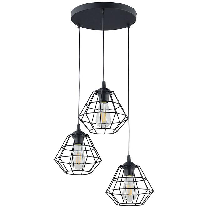 Lampe Diamond 6204 Black PL3