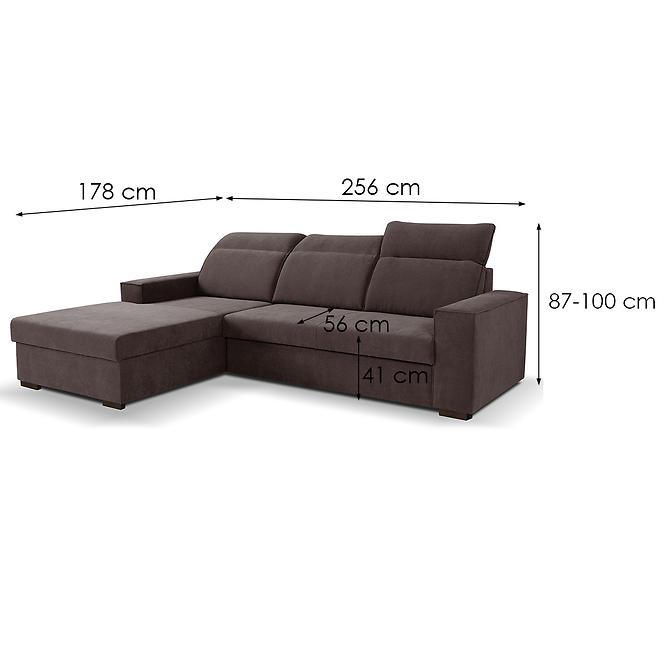 Ecksofa Bali L Evolution 3