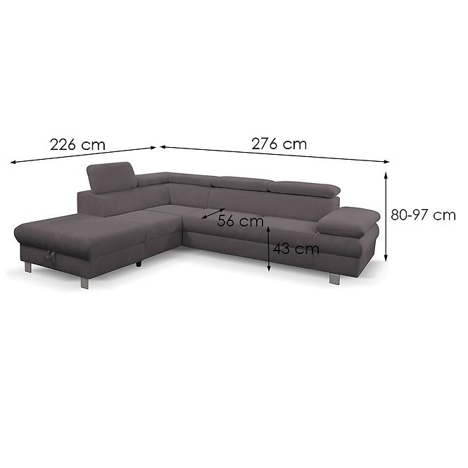 Ecksofa Conti L Poso 22