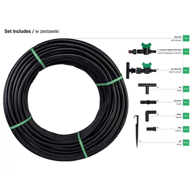 Tropfbewässerung-Set Water Flow Drip DSWWF50-SET22