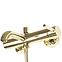 Badewanne-Armatur mit Duschset Rea Lungo Gold,3