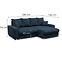 Ecksofa R/L dunkelblau Whisper 13,7