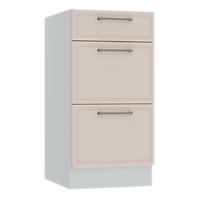 Küchenschrank Brit D40 S/3 beige