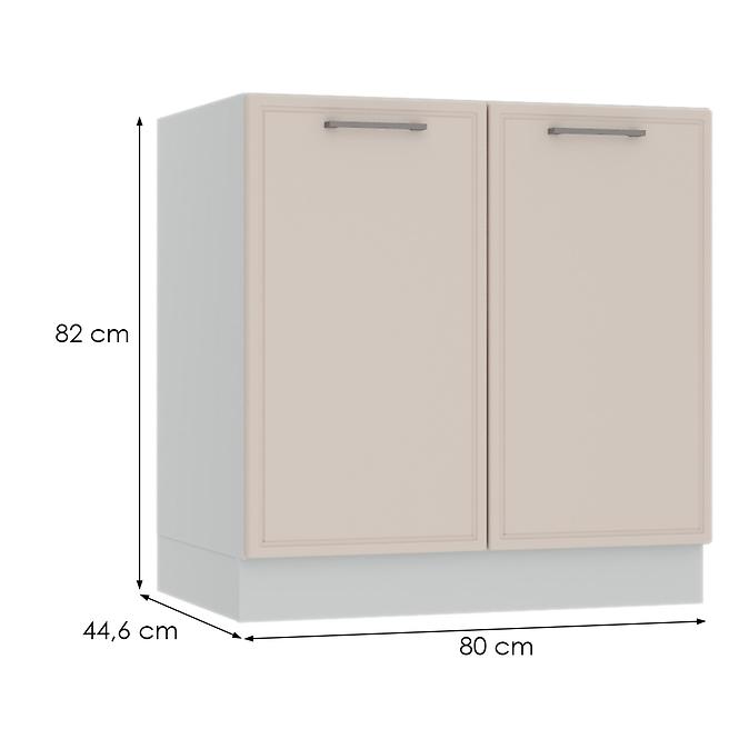 Küchenschrank Brit D80 beige