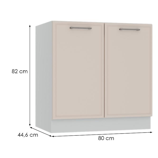 Küchenschrank Brit D80ZL beige