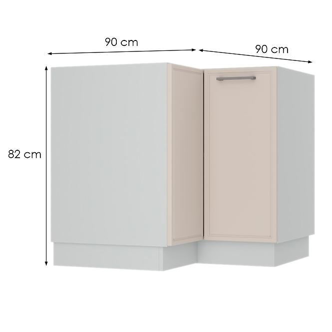 Küchenschrank Brit DRP beige