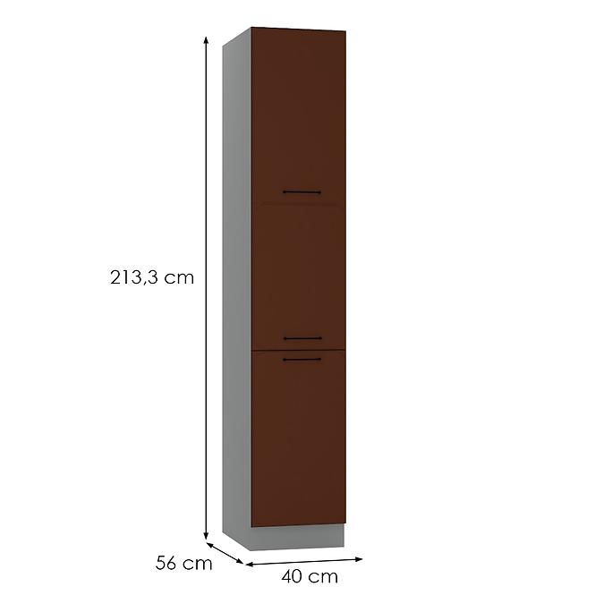 Küchenschrank Katrin D40SŁ/2133 ziegelrot