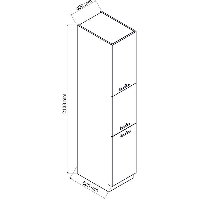 Küchenschrank Sonja D40SŁ/2133 beige