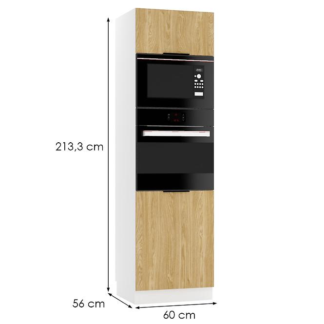 Küchenschrank Sonja D60 PK MV/2133 eiche