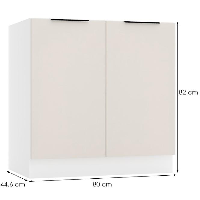 Küchenschrank Sonja D80 beige