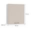 Küchenschrank Brit W60 P/L beige,2