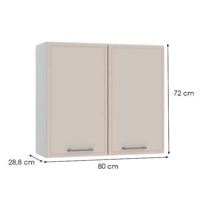 Küchenschrank Brit W80 beige