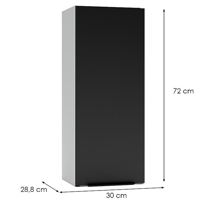 Küchenschrank Mina W30 schwarz