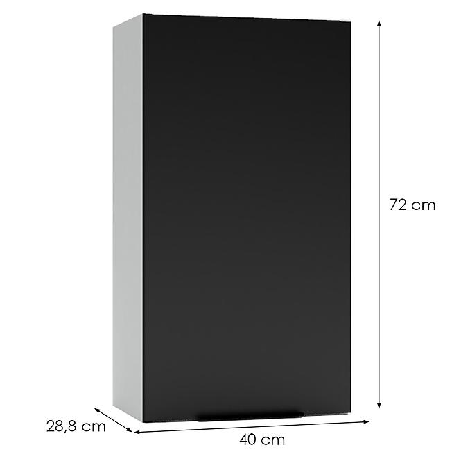 Küchenschrank Mina W40 schwarz