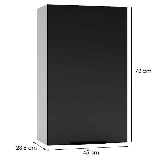 Küchenschrank Mina W45 schwarz