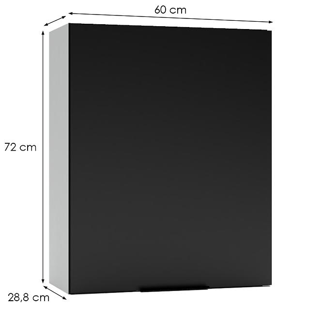 Küchenschrank Mina W60 P/L schwarz