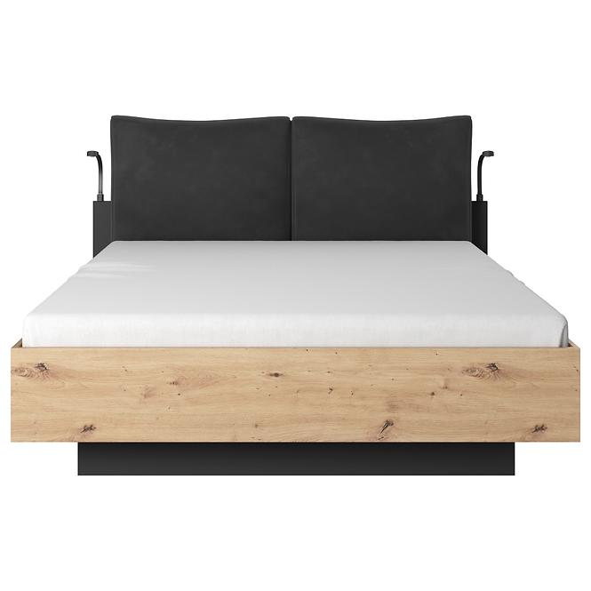 Bett Nest 160 eiche artisan/anthrazit