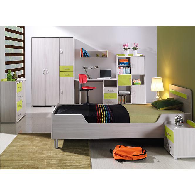 Schrank Nemo 2 Verona Asche / Seladon