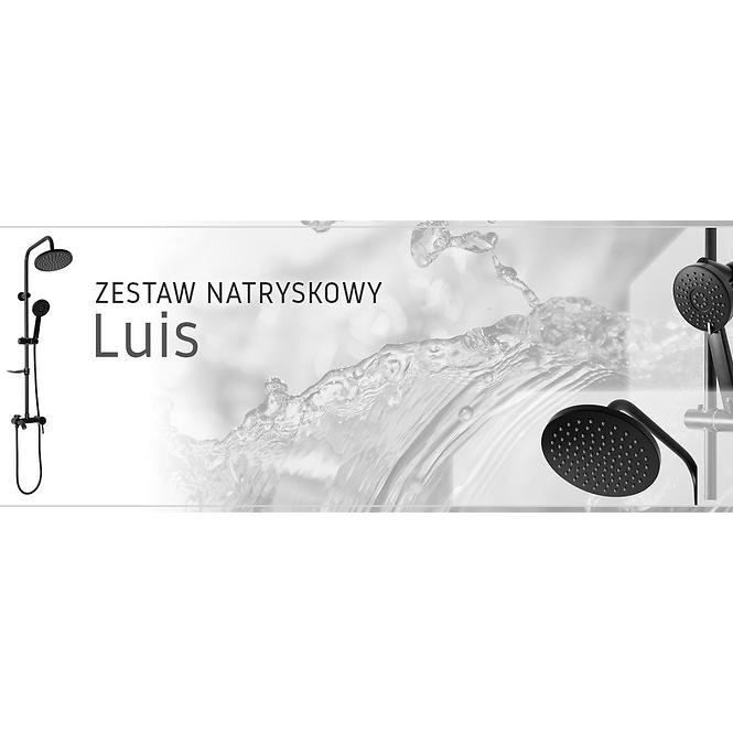 Duschset Luis Rea P7005 Schwarz