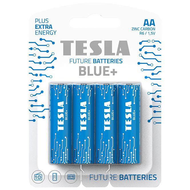 Batterie Tesla AA R06 Blue+ 4 Stk.