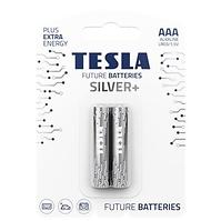 Batterie Tesla AAA LR03 Silver+ 2 Stk.