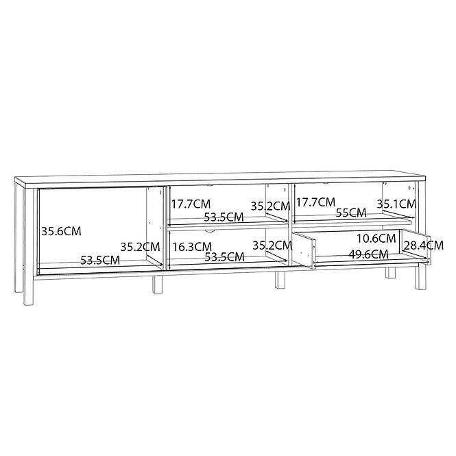 Tv Tisch Alanya JTNT133L-M635