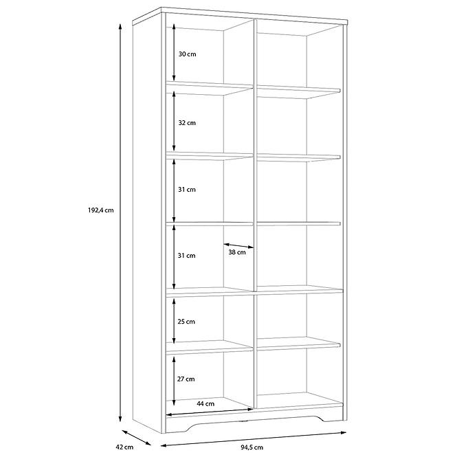 Vitrine Jodaki JDKV721-D89