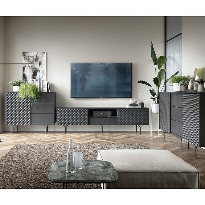 Tv tisch Raven 180 schwarz