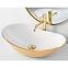 Aufsatzwaschbecken Royal Gold/White,5