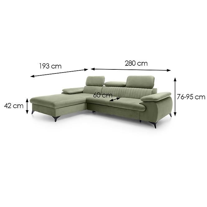 Ecksofa Belt L Element 11