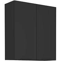 Küchenschrank Siena schwarze Matte 80g-90 2f