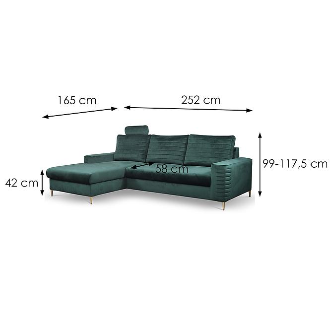 Ecksofa Colin L Velutto 27