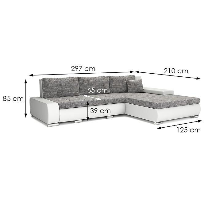 Ecksofa Toscania berlin 01 + madryt 120