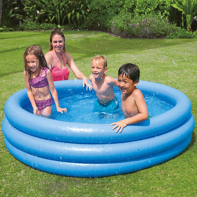 Aufblasbarer Pool Crystal Blue 1,68x0,38 m 58446NP