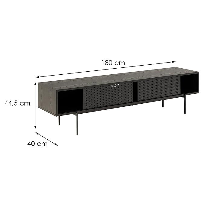 Tv Tisch Full II schwarz