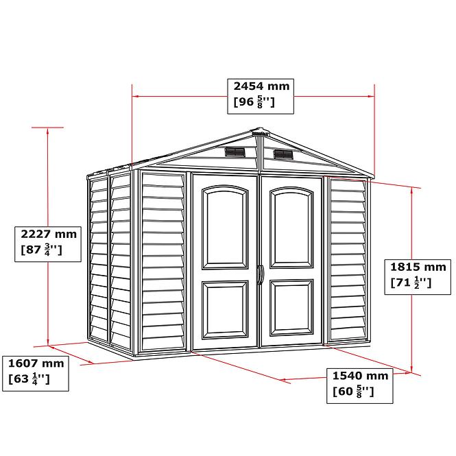 Gartenhaus Store All  8x6