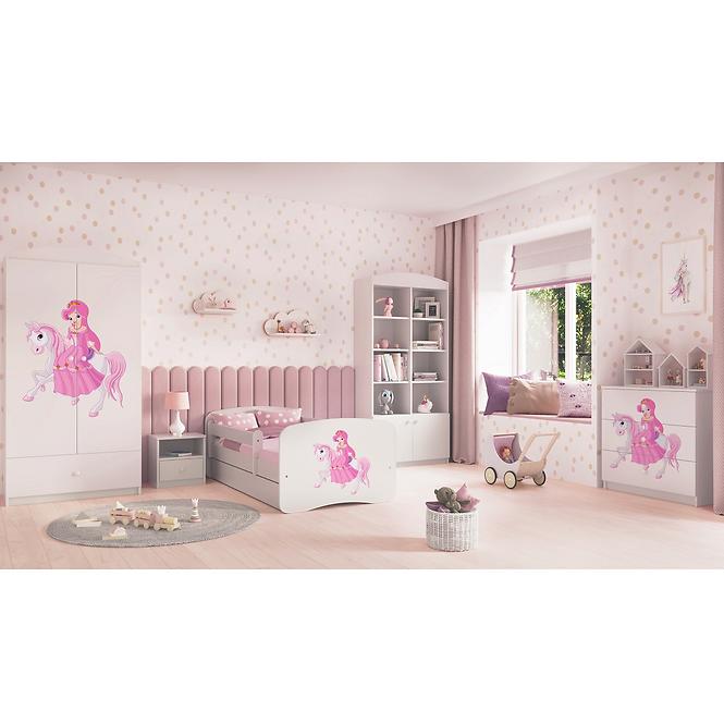 Kinderkommode Babydreams Weiß - Prinzessin 1