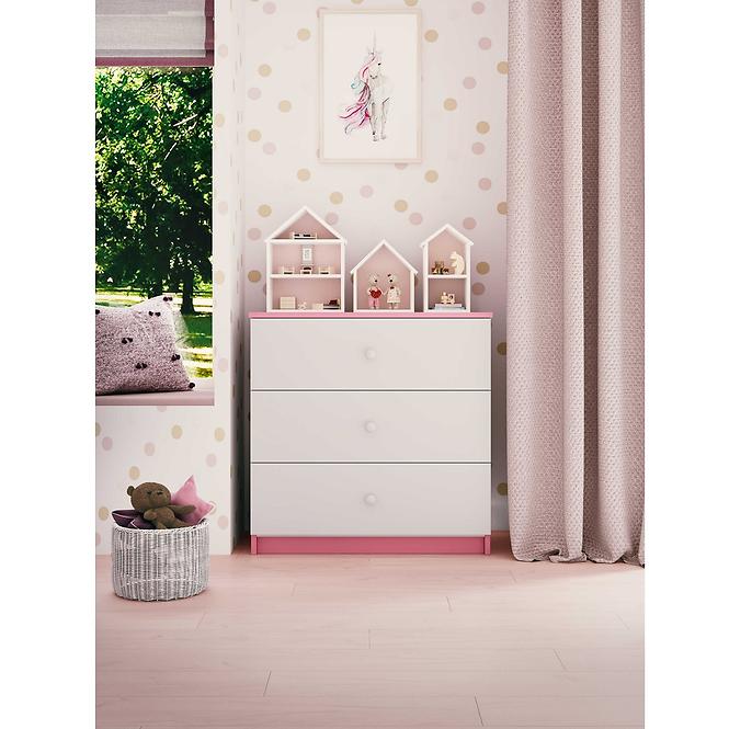 Kinderkommode Babydreams Rosa