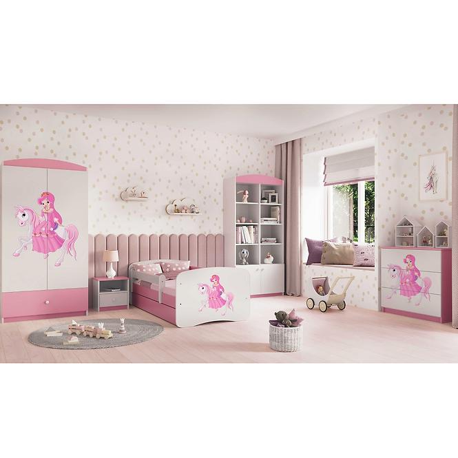 Kinderkommode Babydreams Rosa - Prinzessin 1