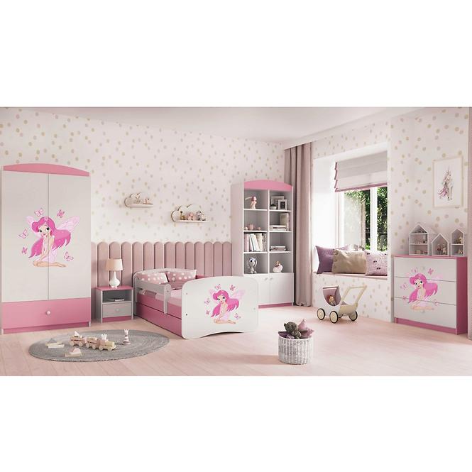 Kinderkommode Babydreams Rosa - Fee 1