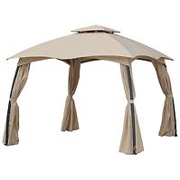 Gartenpavillon 3x3m beige