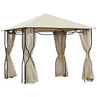 Gartenpavillon 3x3m beige